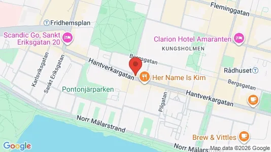 Apartments for rent i Kungsholmen - kort over placeringen