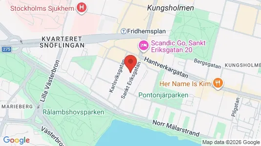 Apartments for rent i Kungsholmen - kort over placeringen