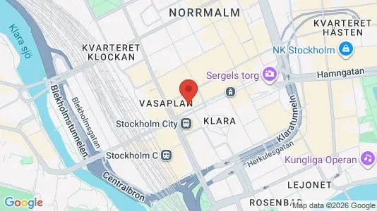 Apartments for rent i Stockholm City - kort over placeringen
