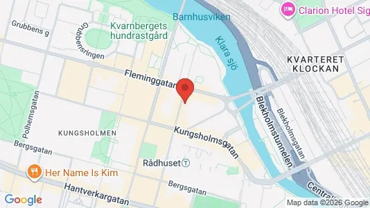 Apartments for rent i Kungsholmen - kort over placeringen