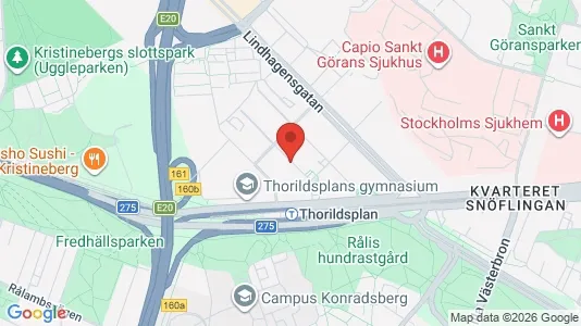 Apartments for rent i Kungsholmen - kort over placeringen
