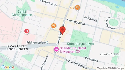 Apartments for rent i Kungsholmen - kort over placeringen