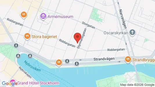 Apartments for rent i Östermalm - kort over placeringen