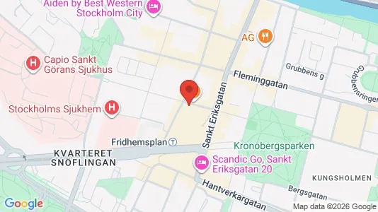Apartments for rent i Kungsholmen - kort over placeringen