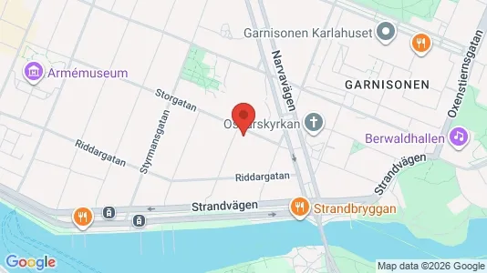 Apartments for rent i Östermalm - kort over placeringen