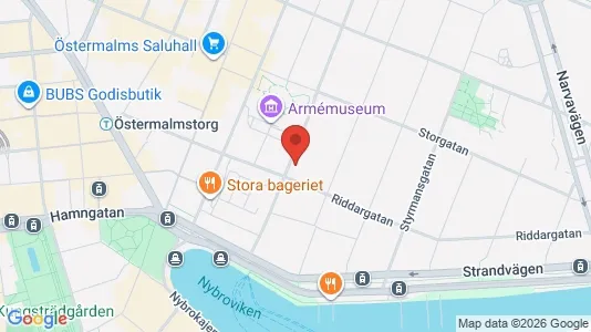 Apartments for rent i Östermalm - kort over placeringen