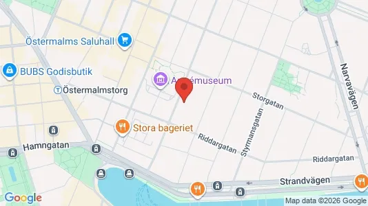 Apartments for rent i Östermalm - kort over placeringen