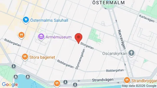 Apartments for rent i Östermalm - kort over placeringen
