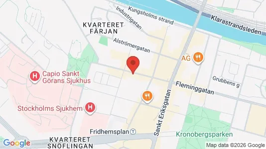 Apartments for rent i Danderyd - kort over placeringen
