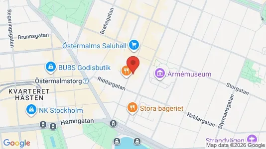 Apartments for rent i Östermalm - kort over placeringen