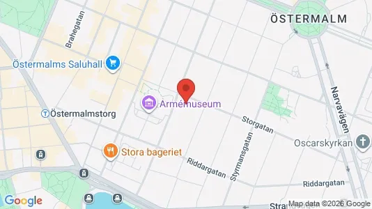 Apartments for rent i Östermalm - kort over placeringen