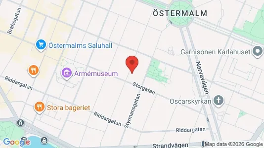 Apartments for rent i Östermalm - kort over placeringen