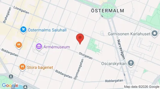Apartments for rent i Östermalm - kort over placeringen