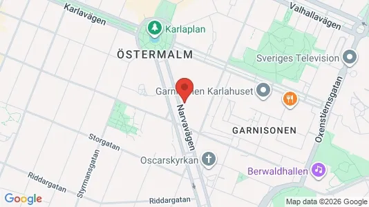 Apartments for rent i Östermalm - kort over placeringen