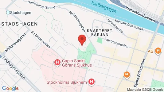 Apartments for rent i Kungsholmen - kort over placeringen