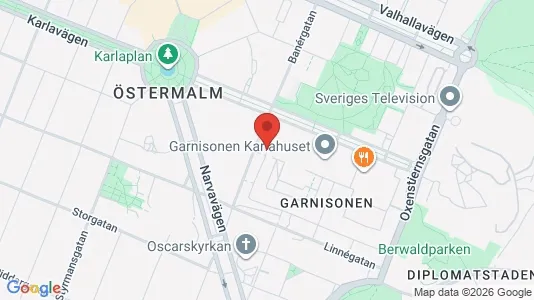 Apartments for rent i Östermalm - kort over placeringen