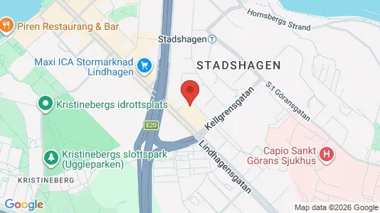 Apartments for rent i Kungsholmen - kort over placeringen