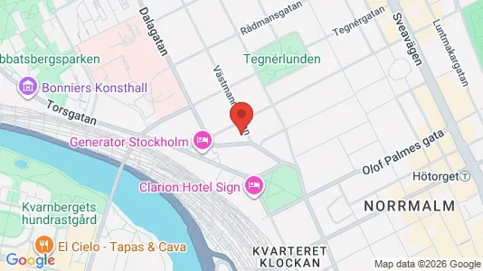 Apartments for rent i Stockholm City - kort over placeringen