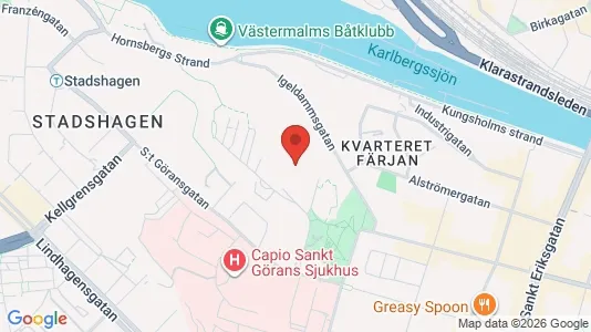 Apartments for rent i Kungsholmen - kort over placeringen