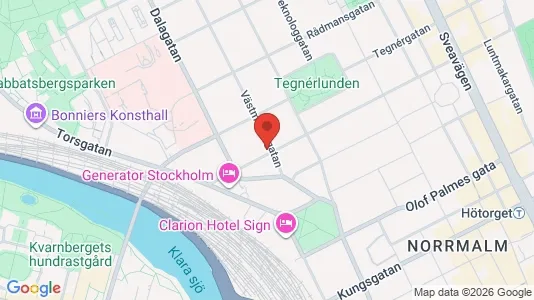 Apartments for rent i Stockholm City - kort over placeringen