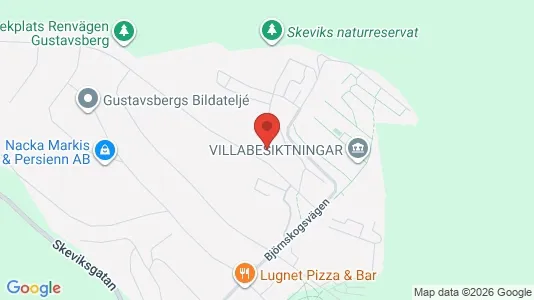 Apartments for rent i Värmdö - kort over placeringen