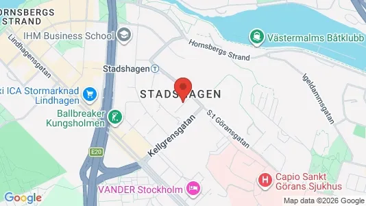 Apartments for rent i Kungsholmen - kort over placeringen