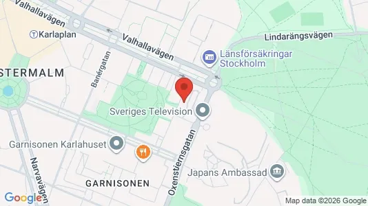 Apartments for rent i Östermalm - kort over placeringen
