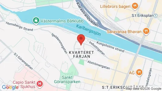 Apartments for rent i Kungsholmen - kort over placeringen