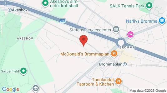 Apartments for rent i Stockholm West - kort over placeringen