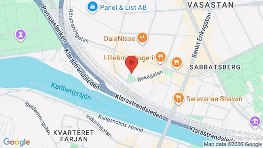 Apartments for rent i Vasastan - kort over placeringen