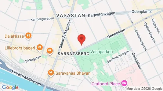Apartments for rent i Vasastan - kort over placeringen