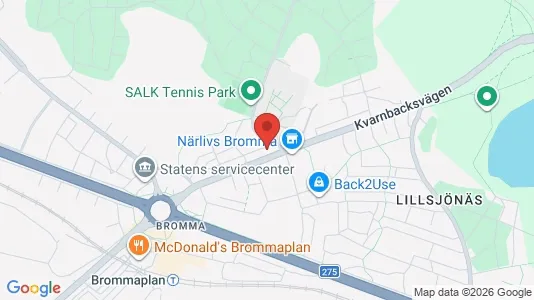 Apartments for rent i Stockholm West - kort over placeringen