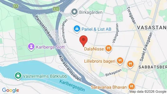 Apartments for rent i Vasastan - kort over placeringen