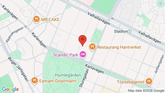 Apartments for rent i Östermalm - kort over placeringen