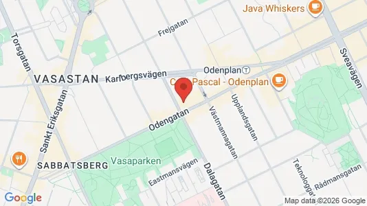Apartments for rent i Vasastan - kort over placeringen