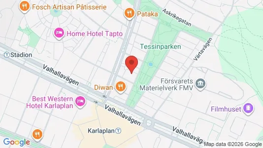 Apartments for rent i Gärdet/Djurgården - kort over placeringen