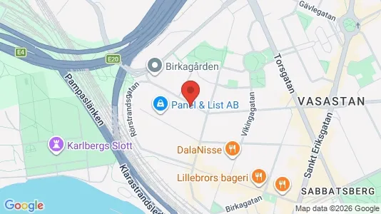 Apartments for rent i Vasastan - kort over placeringen