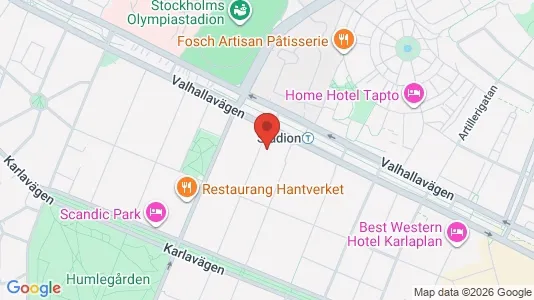 Apartments for rent i Östermalm - kort over placeringen