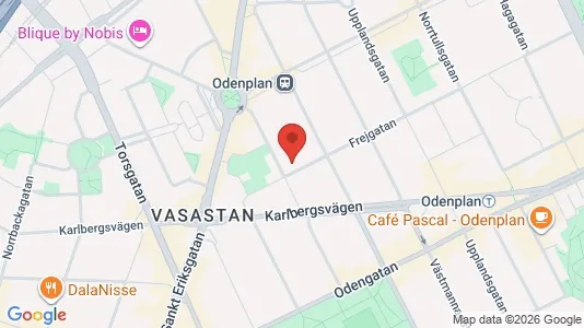 Apartments for rent i Vasastan - kort over placeringen
