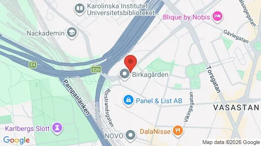 Apartments for rent i Vasastan - kort over placeringen