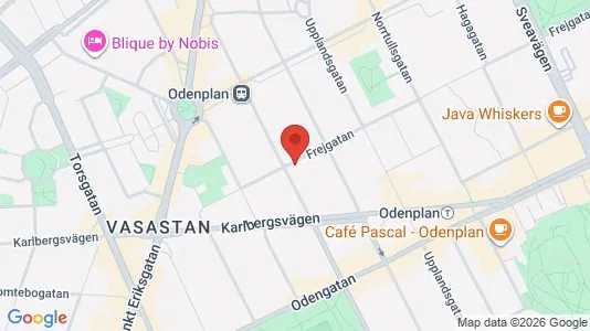 Apartments for rent i Vasastan - kort over placeringen