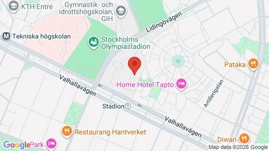 Apartments for rent i Gärdet/Djurgården - kort over placeringen