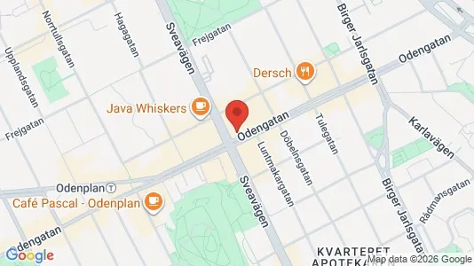 Apartments for rent i Vasastan - kort over placeringen