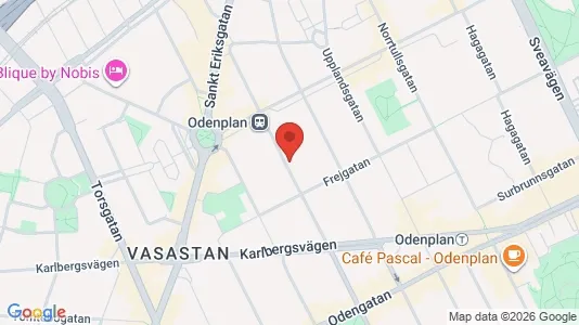 Apartments for rent i Vasastan - kort over placeringen