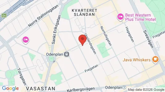 Apartments for rent i Vasastan - kort over placeringen