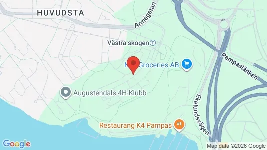 Apartments for rent i Solna - kort over placeringen