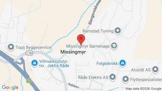 Apartments for rent i Råde - kort over placeringen