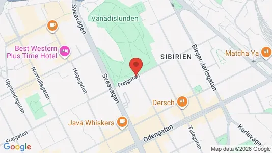 Apartments for rent i Vasastan - kort over placeringen