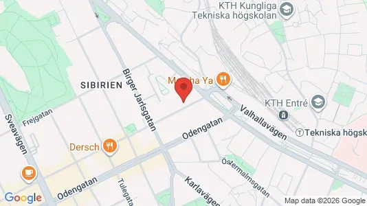 Apartments for rent i Östermalm - kort over placeringen
