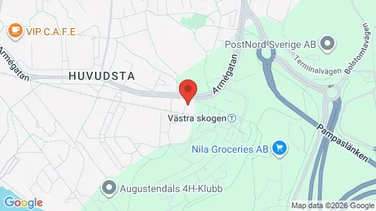 Apartments for rent i Solna - kort over placeringen